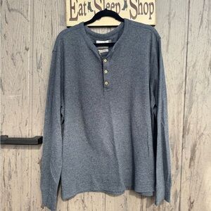 Goodfellow & Co Blue Henley Shirt